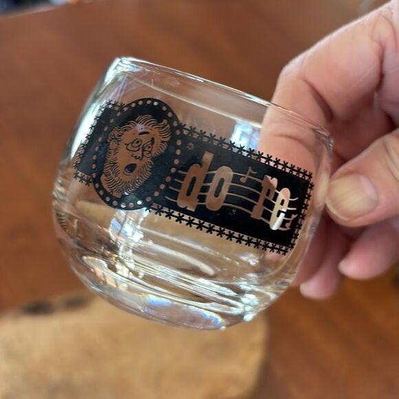 RARE Vintage Friendly Foursome Glassware 3 Piece Cocktail Set Barbershop Quartet - Picture 9 of 11